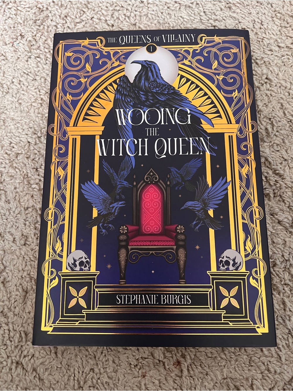 Wooing the witch queen bookish box special edition book by Stephanie Burgis